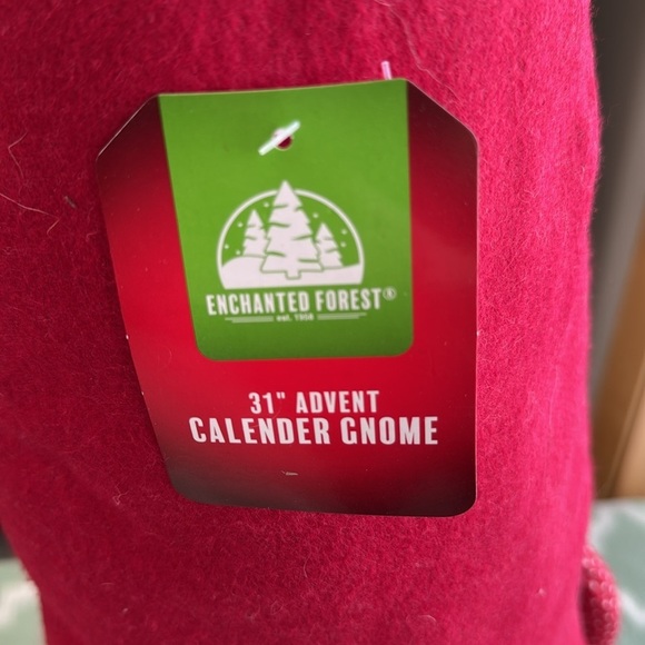 NWT Festive 31” Red and White Holiday Gnome - Picture 4 of 4